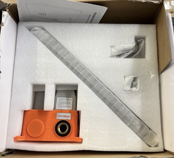 BESy Shower System with 12 Inch Rain Shower Head and Handheld Wall Mounted