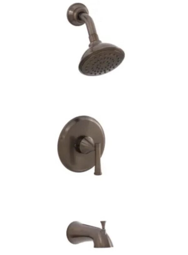 Tub and Shower Trim Package with Single Function Shower Head - 1.8 GPM
