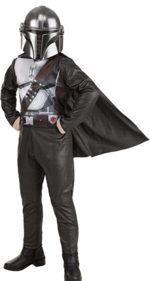 Star Wars Kids' The Mandalorian  Halloween Costume Apparel Set Medium 7-8 NWT