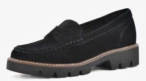 Screenshot Blondo Women's Waterproof Dulce Loafer Black Suede Size 7W