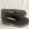 Blondo Women's Waterproof Dulce Loafer Black Suede Size 7W