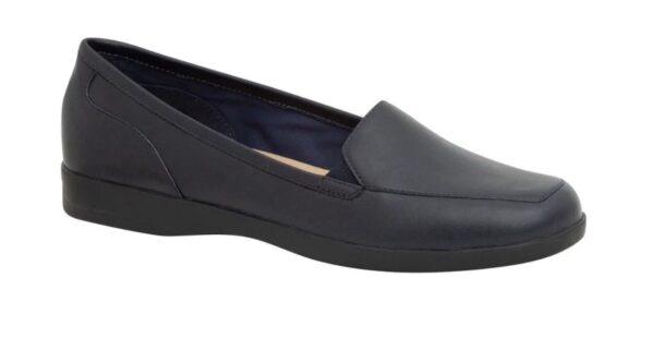 Devitt Casual Flats Women's Black Slip On Shoes Size 8