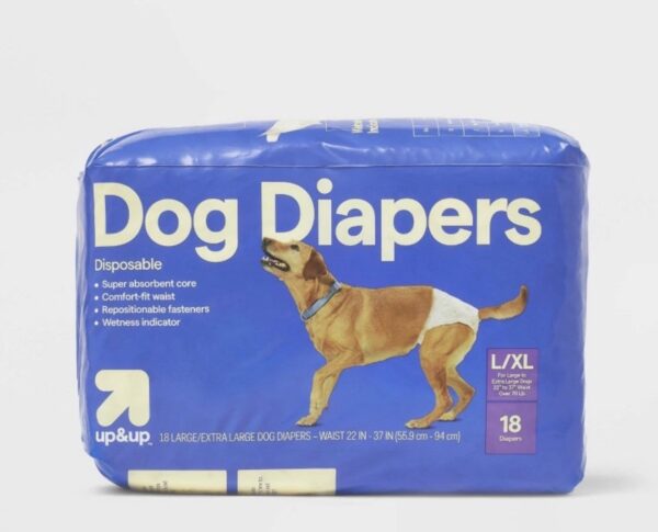 Dog Diapers - 18ct - L/XL - up&up™