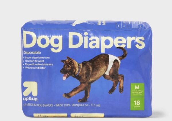Dog Diapers - 18ct - M - up&up™