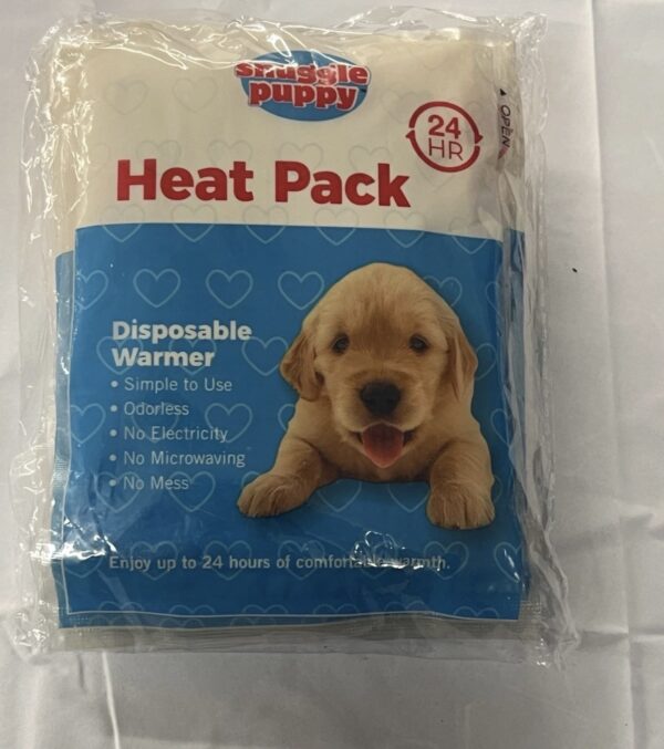Snuggle Puppy Replacement Heat Packs for Pets.Contains 6 replacement Heat Packs