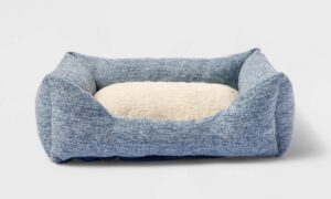 Cuddler Dog Bed - S - Blue - Boots & Barkley™
