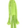 Swingin Slevins Dog Toy Frog Stuffed Animal Plush Toy Green