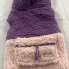 Justice Dog Sweater Coat Clothes Hoodie Hooded SMALL Plush Storage Pocket