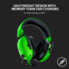Razer BlackShark V2 X Gaming Headset – 7.1 Surround Sound, 50mm Drivers, 3.5mm Audio Jack – Green