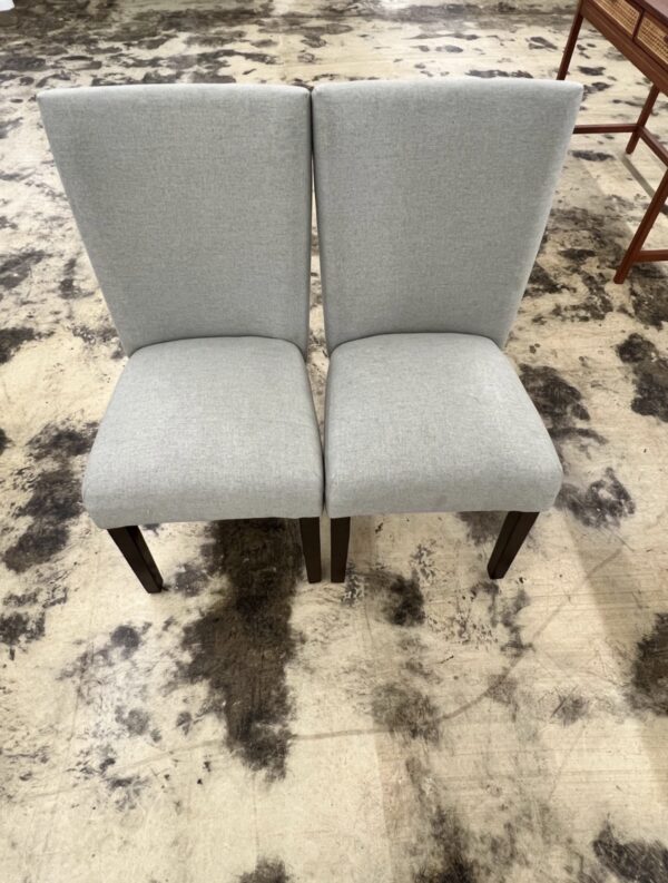 Light Gray Amity Parson Dining Chair Set
