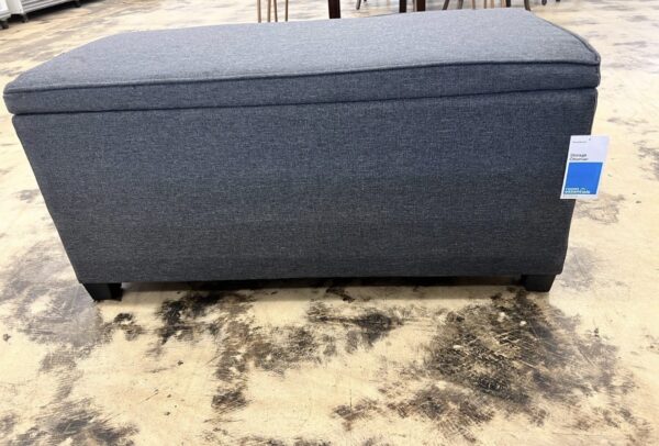 Double Storage Ottoman Dark Gray - Room Essentials