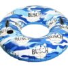 Busch Inflatable Swim Tube Adult Ring Float, Built-in Handles & Cup Holder