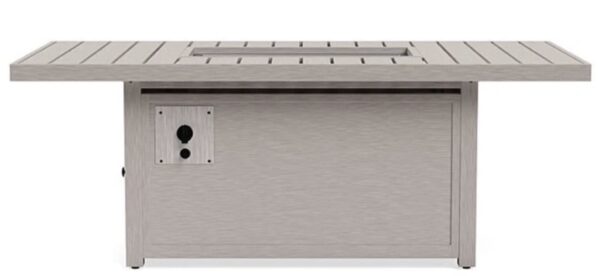 Eden Rectangular Fire Table, Good for Outdoor Fun