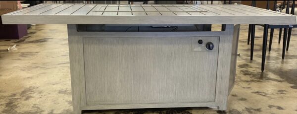 Eden Rectangular Fire Table, Good for Outdoor Fun