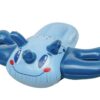 SwimSchool Inflatable Blue Dino Pool Float, Kids Swimming Kickboard
