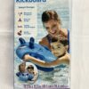 SwimSchool Inflatable Blue Dino Pool Float, Kids Swimming Kickboard