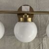 Gold Vanity Light for Bathroom, Modern Bathroom Light Fixture