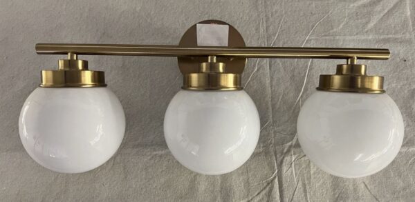 Gold Vanity Light for Bathroom, Modern Bathroom Light Fixture
