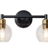 Bathroom Light Fixtures, 2-Light Modern Bathroom Vanity Light