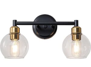 Bathroom Light Fixtures, 2-Light Modern Bathroom Vanity Light