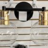 Bathroom Light Fixtures, 2-Light Modern Bathroom Vanity Light