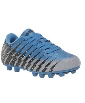 Vizari Unisex Bolt FG Blue/Black/Silver Size 9 Soccer Shoe Regular US Little