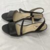 LifeStride Women's Black Yasmine Strappy Wedge Sandals Shoe Size 8.5M