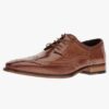 Stacy Adams Mens Tinsley Wingtip Oxford Brown Size 12 men’s