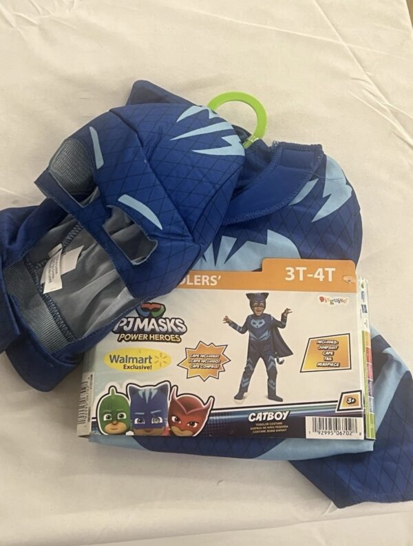 PJ Mask Catboy Halloween Costume for Toddler, Size 3-4T