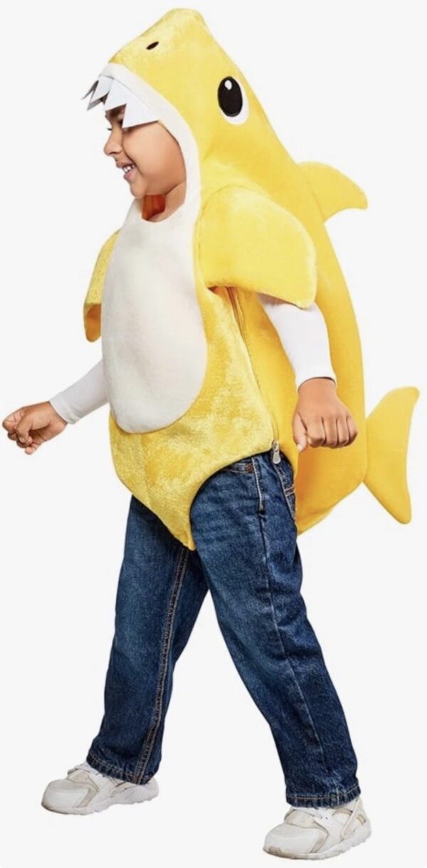 Baby Shark:Baby Shark Costume with Sound Chip for Toddlers,Unisex Toddler