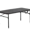 Mainstays 40" Plastic Adjustable Height Fold-in-Half Folding Table,