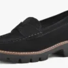 Blondo Women's Waterproof Dulce Loafer Black Suede Size 7W