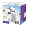 Great Value Universal Pitcher Replacement Filter, 4Pack