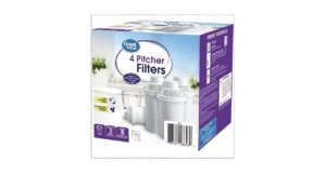Great Value Universal Pitcher Replacement Filter, 4Pack