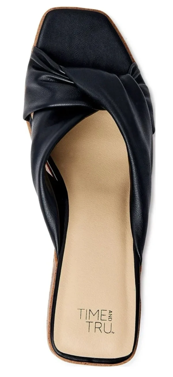 Time and Tru Women's Wedge Sandals, Size 10