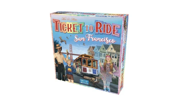 s-l1600 (30) Ticket to Ride San Francisco Game Alan R. Moon Asmodee Days of Wonder 2022