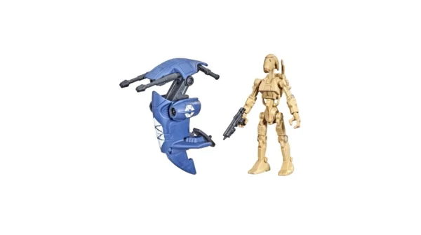 s-l1600 (4) Star Wars Mission Fleet Gear Class Battle Droid Battle Droid Destruction Figure