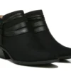 LifeStride Womens Paloma Booties - Medium & Wide Width 7.5 Black