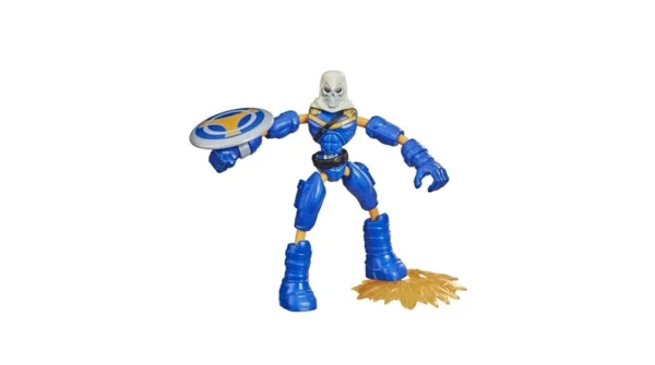 Avengers Marvel Bend and Flex Action Figure Toy, 6-Inch Flexible Taskmaster