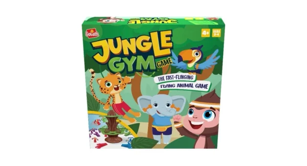 Goliath Jungle Gym Game -Catapult animals into the Tree to Win the Most Trophies