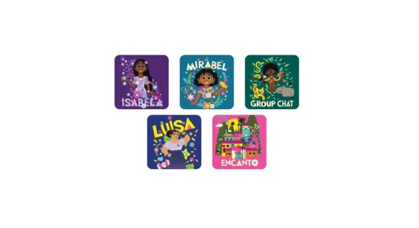 Disney Encanto 5pk Bathtub Treads Mirabel Disney core