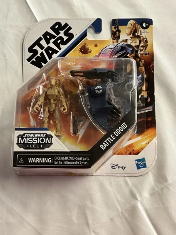 Star Wars Mission Fleet Gear Class Battle Droid Battle Droid Destruction Figure