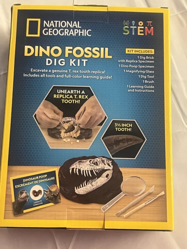National Geographic RTNGDINO2 Dino Dig Kit Science Set