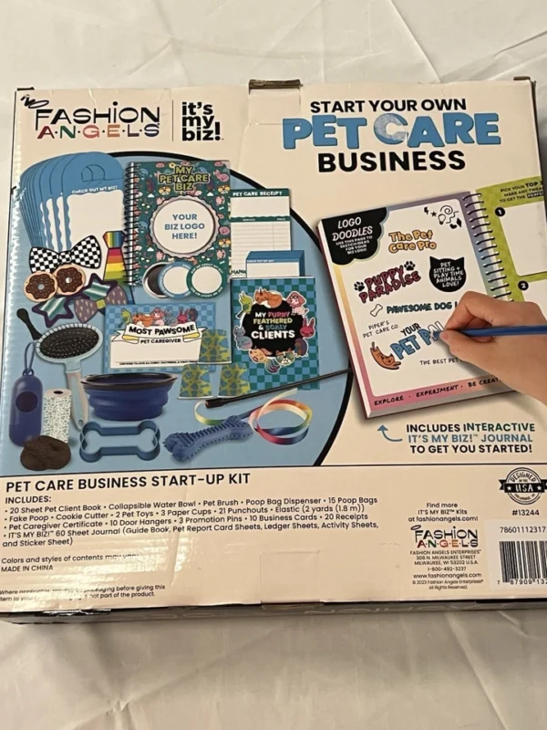 Fashion Angels It's My Biz Pet Care Business Kit, Creative & Educational