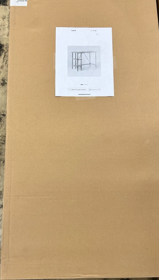 Wood and Metal Desk with Shelves Natural - Room Essentials