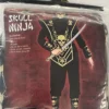 Gold Skull Ninja Halloween Costume for Children, Boys Size XL (14/16)
