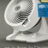 Vornado 533 XT Compact Whole Room Air Circulator Fan, White