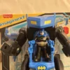 Imaginext DC Super Friends Batman Battling Robot,3-Piece Figure Set