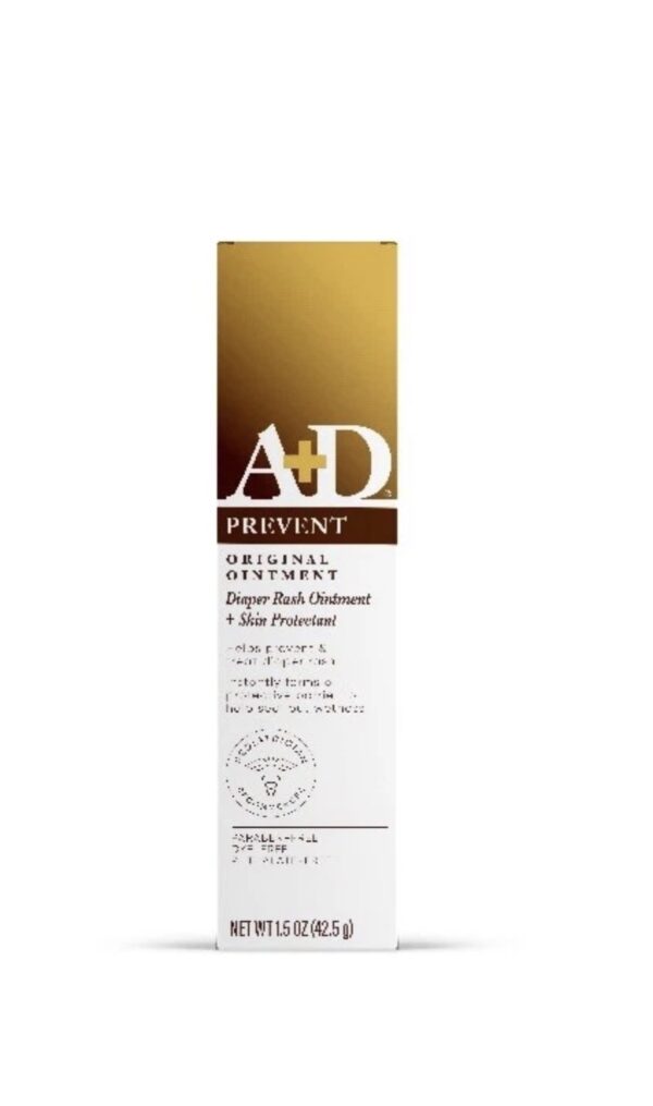 A+D Original Diaper Rash Ointment, Baby Skin Moisturizer, 1.5 Oz Tube