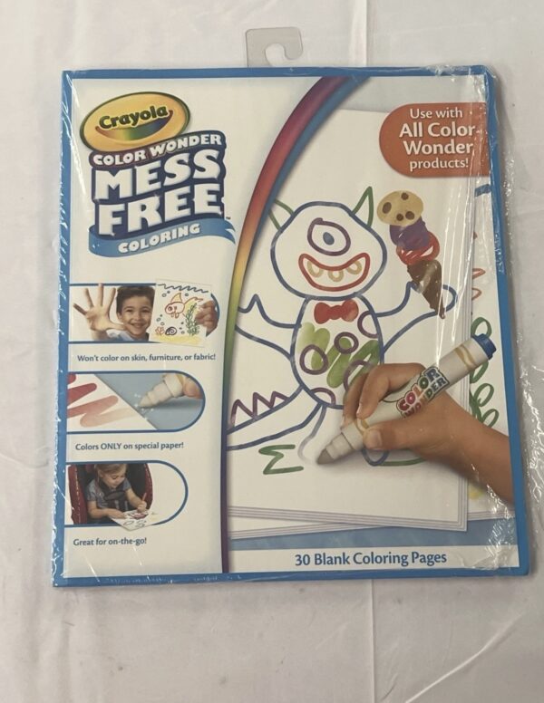 Crayola Color Wonder Mess Free Coloring Pages Toddler Toys Ages